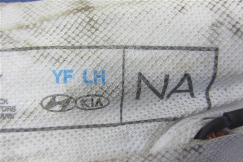 Подушка безопасности в сиденье передняя левая SONATA YF 10-14 Подушка безопасности в сиденье передняя левая SONATA YF 10-14