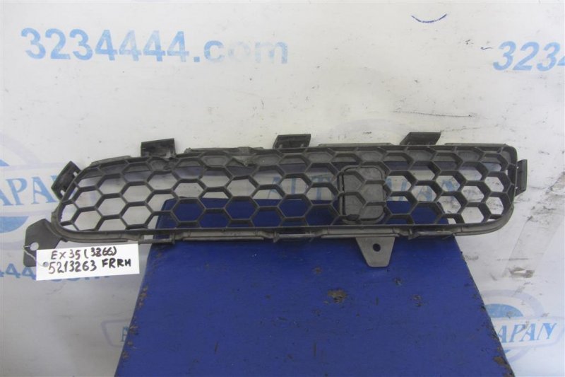 Запчасть решетка переднего бампера INFINITI EX35(37) 07-12 62256-1BA2A Б/У Решетка переднего бампера INFINITI EX35(37) 07-12 62256-1BA2A Б/У