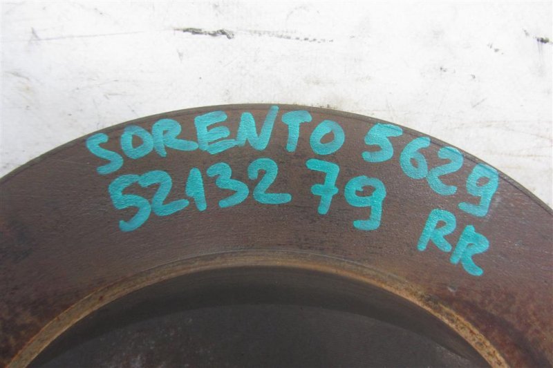 Тормозной диск задний SORENTO UM 14- 2015 UM 2.4 G4KJ Тормозной диск задний SORENTO UM 14- 2015 UM 2.4 G4KJ