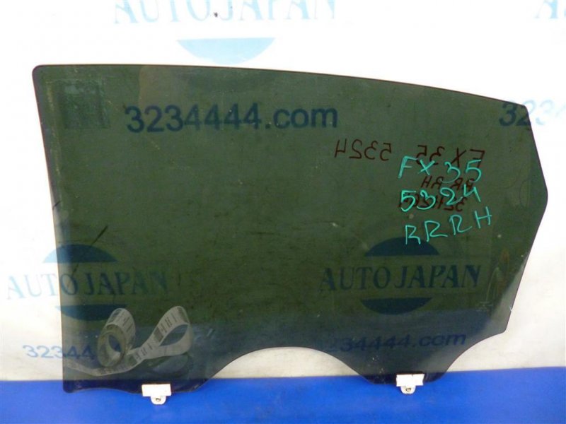 Стекло двери заднее правое INFINITI FX S50 03-08 Внедорожник 3.5 Стекло двери заднее правое INFINITI FX S50 03-08 Внедорожник 3.5