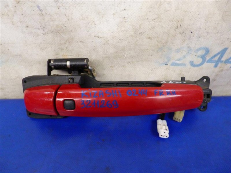 Ручка двери наружная передняя правая SUZUKI KIZASHI 09-14 2010 Седан 2.4 82810-57810-ZNB Б/У