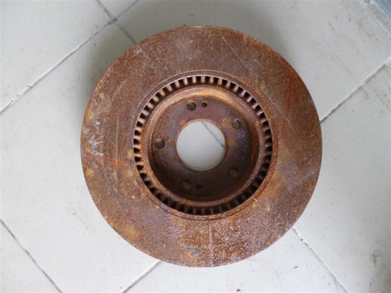 Тормозной диск передний HYUNDAI SONATA YF 10-14 YF 2.4