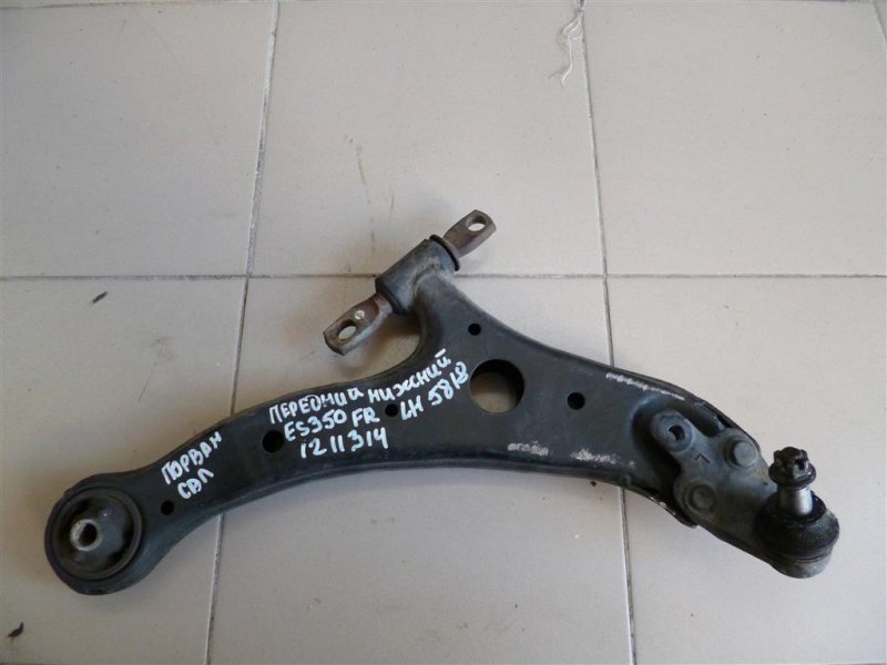 Рычаг передней подвески нижний передний левый LEXUS ES350 06-12 2007 Седан 3.5 48069-33060 Б/У