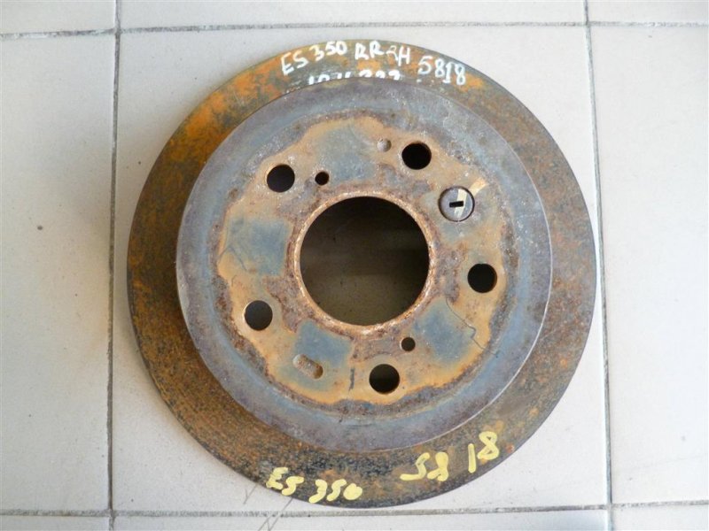 Тормозной диск задний LEXUS ES350 06-12 2007 Седан 3.5 42431-33130 Б/У