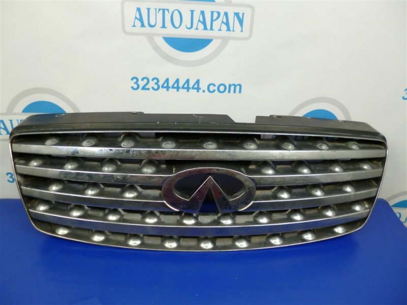 Запчасть решетка радиатора INFINITI FX S50 03-08 2007 Внедорожник 3.5 62310-CG000 Б/У Решетка радиатора INFINITI FX S50 03-08 2007 Внедорожник 3.5 62310-CG000 Б/У