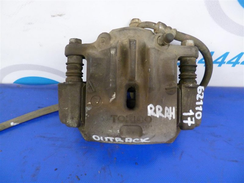 Суппорт тормозной задний правый SUBARU OUTBACK 09-14 BR 2011 Внедорожник 2.5 26692AJ000 Б/У