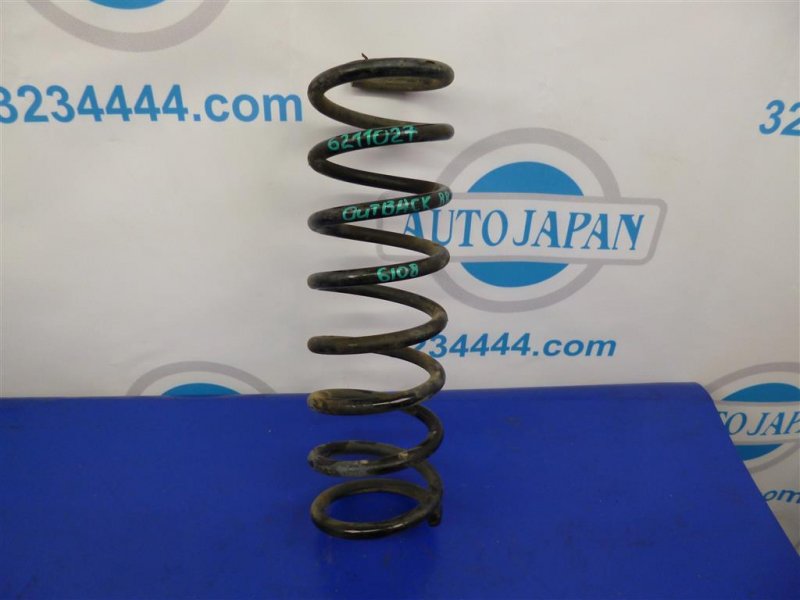 Запчасть пружина задней подвески SUBARU OUTBACK 09-14 BR 2011 Внедорожник 2.5 20380AJ07A Б/У Пружина задней подвески SUBARU OUTBACK 09-14 BR 2011 Внедорожник 2.5 20380AJ07A Б/У