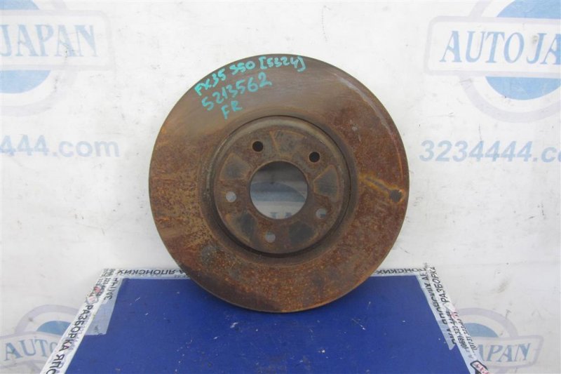 Тормозной диск передний INFINITI FX S50 03-08 2005 Внедорожник 3.5 40206-CG010 Б/У