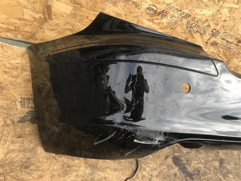 Бампер задний R-CLASS W251 05-13 2007 Минивэн OM642950 3.2L