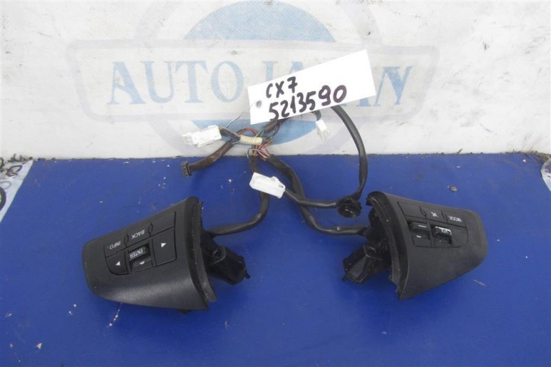 Запчасть кнопки на руль MAZDA CX-7 06-12 EH44-66-4M0 Б/У Кнопки на руль MAZDA CX-7 06-12 EH44-66-4M0 Б/У
