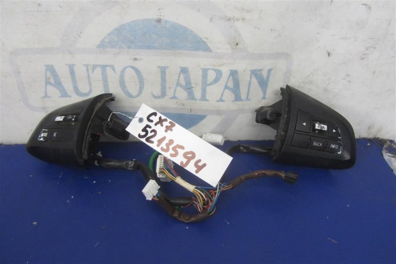 Запчасть кнопки на руль MAZDA CX-7 06-12 EH44-66-4M0 Б/У Кнопки на руль MAZDA CX-7 06-12 EH44-66-4M0 Б/У