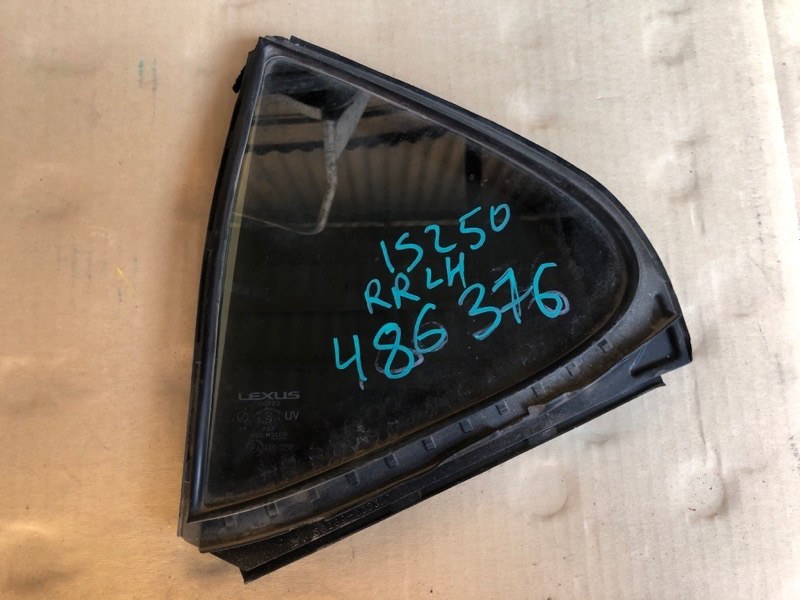 Стекло двери глухое заднее левое LEXUS IS250/350 05-13 68124-53091 Б/У