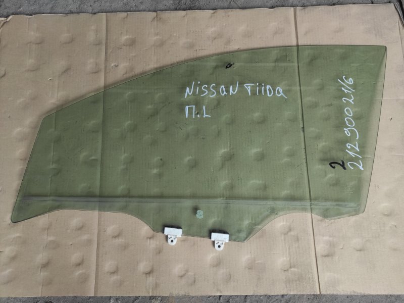 Стекло двери переднее левое NISSAN TIIDA/VERSA C11 04-11 80301-ED000 Б/У