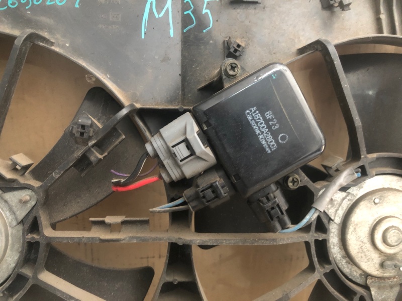 Диффузор вентилятора основного радиатора M35/M45 04-10 Диффузор вентилятора основного радиатора M35/M45 04-10