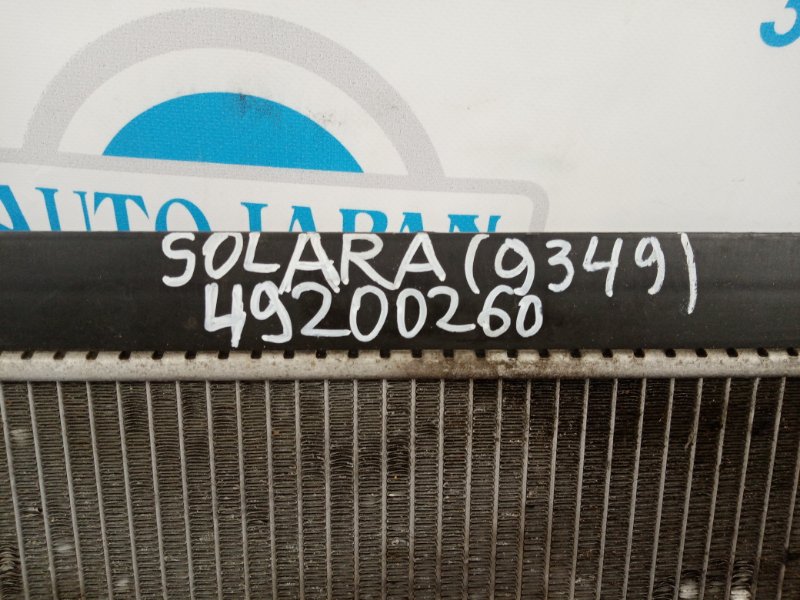Радиатор основной SOLARA 03-09 2008 Купе 3 Радиатор основной SOLARA 03-09 2008 Купе 3