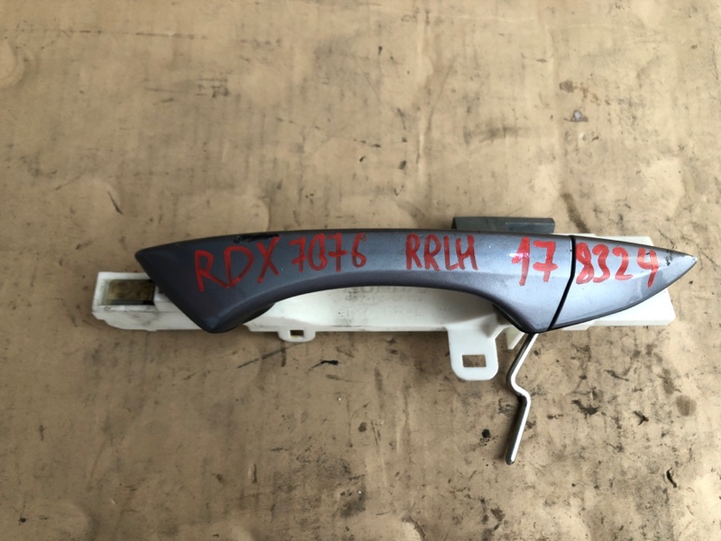 Ручка двери наружная задняя левая ACURA RDX 12-19 2015 Внедорожник 3.5 72181-SZN-A01ZB Б/У