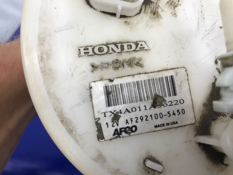 Топливный насос RDX 12-19 2012 Внедорожник 3.5