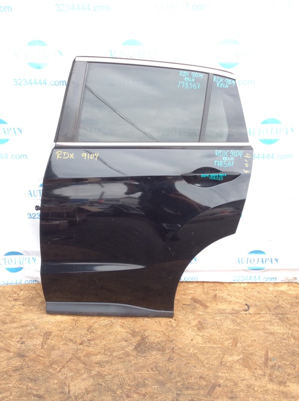 Стекло двери глухое заднее левое ACURA RDX 12-19 Внедорожник 3.5