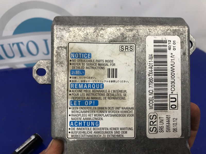 Блок управления AIRBAG RDX 12-19 2012 Внедорожник 3.5