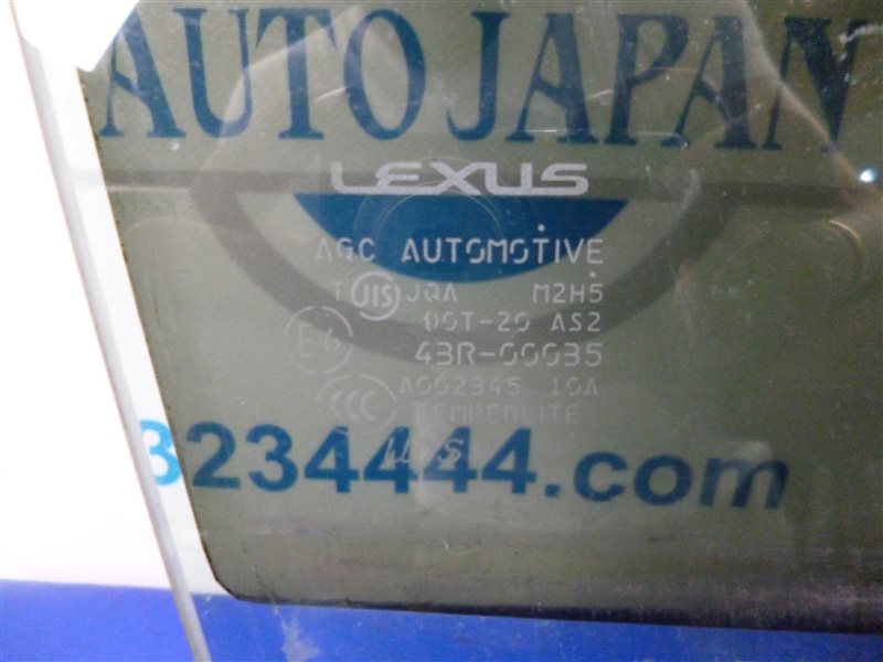 Стекло двери переднее правое LEXUS GS350 GS300 05-11 Седан 3.5