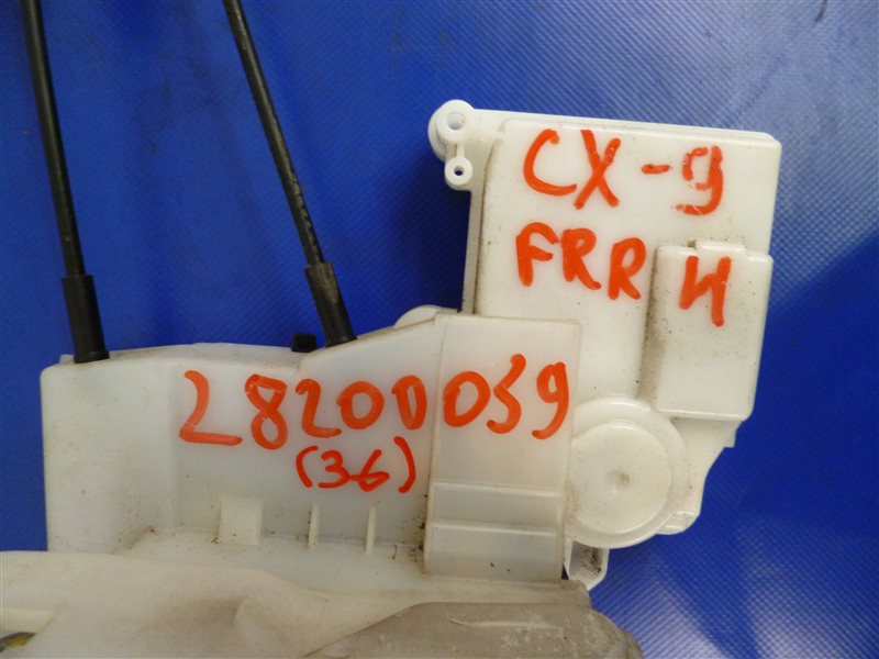Замок двери передний правый CX-9 06-16 2007 Внедорожник 3.5