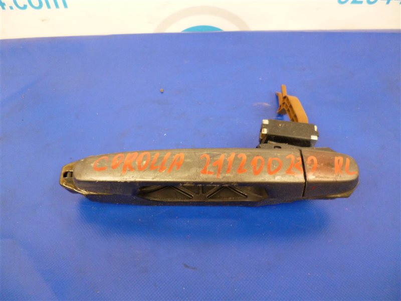 Ручка двери наружная задняя левая TOYOTA COROLLA 150 06-13 69211-AA020-H1 Б/У