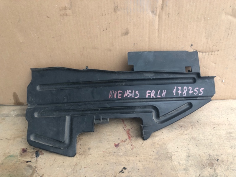 Дефлектор радиатора передний левый TOYOTA AVENSIS 03-08 2005 Седан 1.8 53294-05010 Б/У