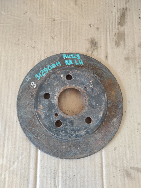 Запчасть тормозной диск задний TOYOTA AURIS 06-12 42431-02380 Б/У Тормозной диск задний TOYOTA AURIS 06-12 42431-02380 Б/У