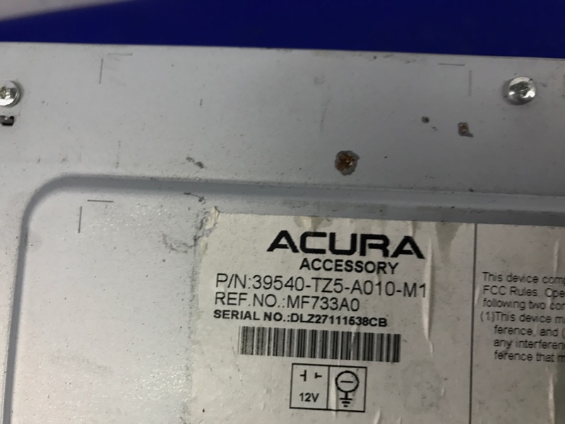 Магнитола ACURA MDX (YD3) 13-21 Внедорожник 3.5