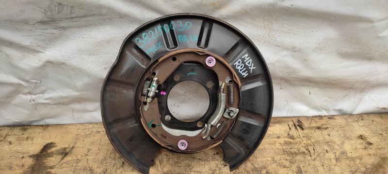 Тормозной механизм левый ACURA MDX (YD2) 06-13 2008 YD2 3.7 J37A1 43120-STX-A01 Б/У