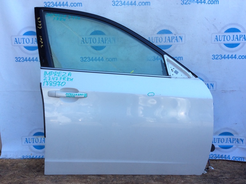 Стекло двери переднее правое SUBARU IMPREZA 07-11 GE/GH Седан 2.5 Стекло двери переднее правое SUBARU IMPREZA 07-11 GE/GH Седан 2.5