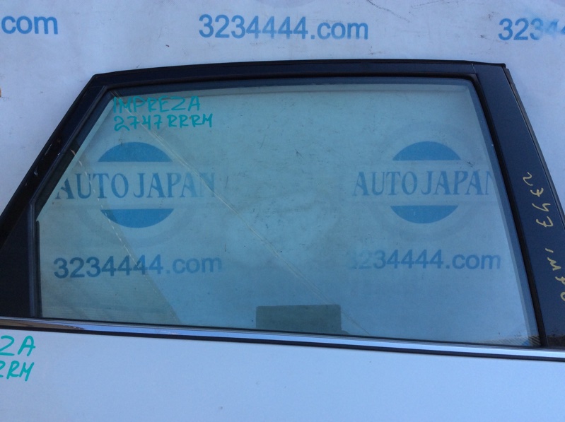 Стекло двери заднее правое SUBARU IMPREZA 07-11 GE/GH 2011 Седан 2.5 62011FG100 Б/У