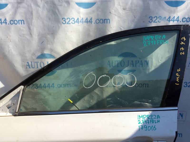 Стекло двери переднее левое SUBARU IMPREZA 07-11 GE/GH 2011 Седан 2.5 61011FG110 Б/У