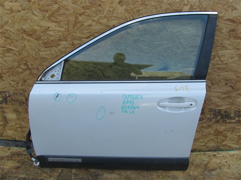 Запчасть стекло двери переднее левое SUBARU OUTBACK 09-14 BR 2011 Внедорожник 2.5 61011AJ01A Б/У Стекло двери переднее левое SUBARU OUTBACK 09-14 BR 2011 Внедорожник 2.5 61011AJ01A Б/У