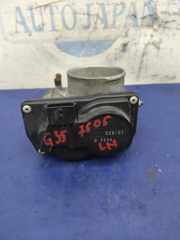 Дроссельная заслонка левая G25/G35/G37/Q40 06-14 3.5