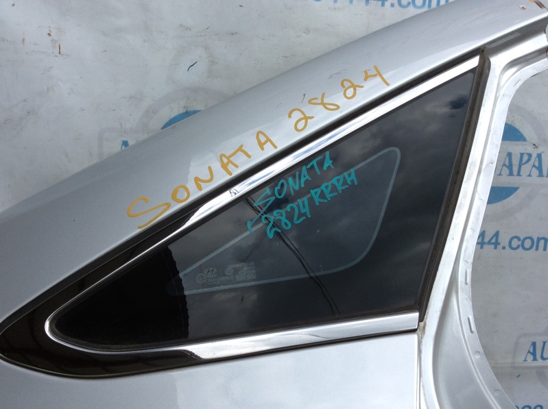 Стекло в кузов заднее правое HYUNDAI SONATA LF 2014- 2017 Седан 2.4 87820-C2000 Б/У