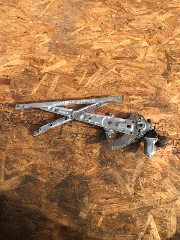 Стеклоподъемник задний левый INFINITI QX60/JX35 12-20 2017 Внедорожник 3.5 VQ35DD 82721-3JA1A Б/У