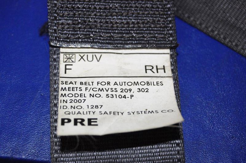 Ремень безопасности правый TRIBECA B9 05-07