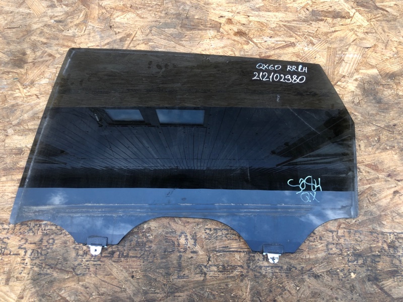 Стекло двери заднее левое INFINITI QX60/JX35 12-20 2014 Внедорожник 3.5 82301-3JA1C Б/У