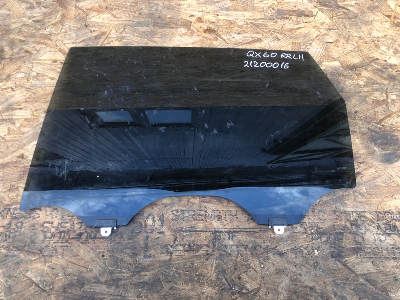 Стекло двери заднее левое INFINITI QX60/JX35 12-20 2017 Внедорожник 3.5 VQ35DD 82301-3JA1C Б/У