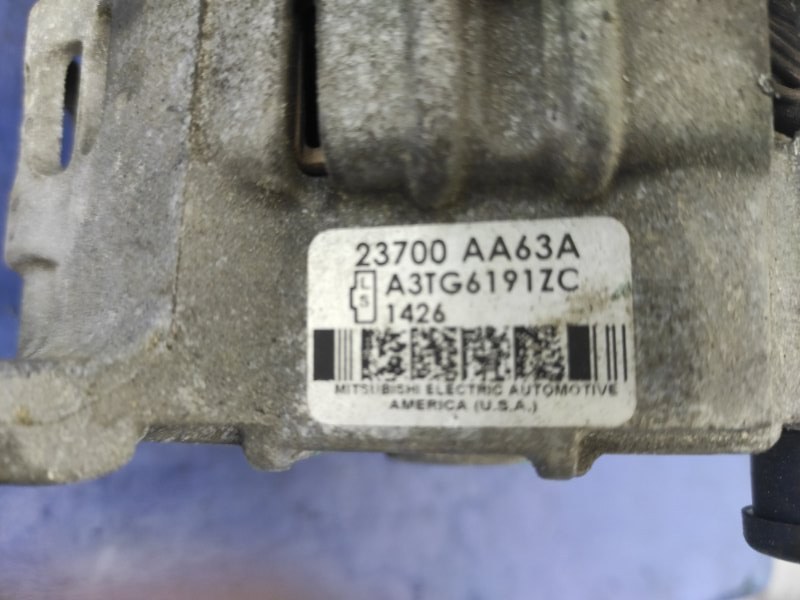 Генератор SUBARU OUTBACK 09-14 BR Внедорожник 2.5 Генератор SUBARU OUTBACK 09-14 BR Внедорожник 2.5