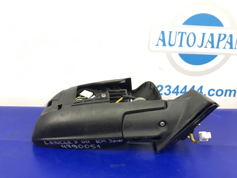 Зеркало правое MITSUBISHI LANCER X 10 07-15 Седан 2.4 Зеркало правое MITSUBISHI LANCER X 10 07-15 Седан 2.4