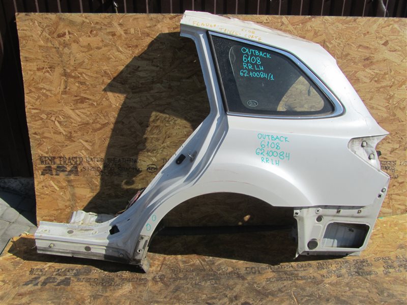 Четверть кузова задняя задний левый SUBARU OUTBACK 09-14 BR 2011 Внедорожник 2.5 51439AJ07A9P Б/У