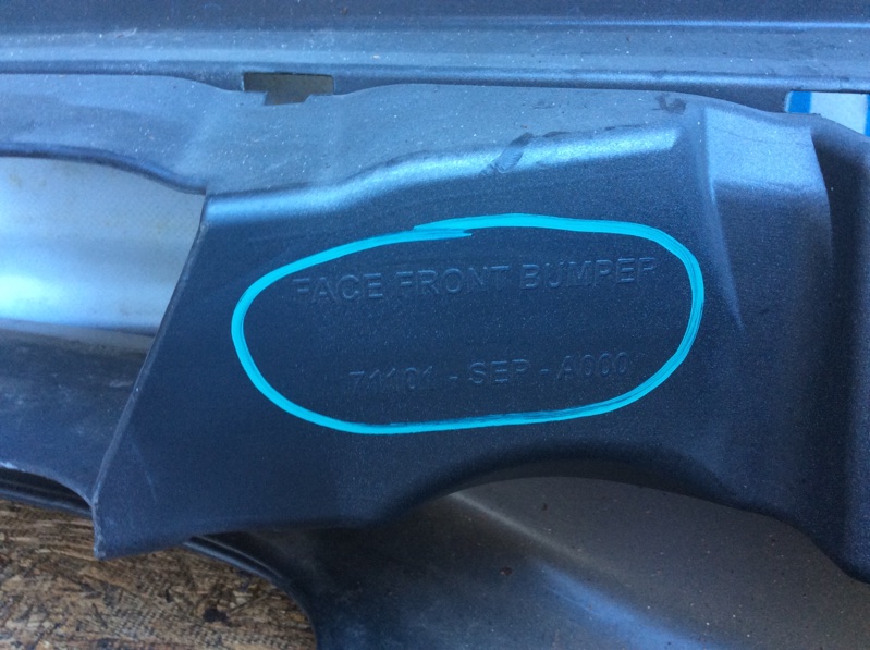 Бампер передний передний TL 09-14