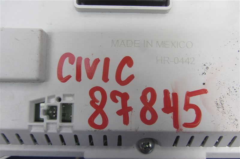 Панель приборов CIVIC FC/FK 15-