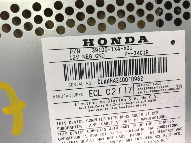 Магнитола ACURA RDX 12-19 Внедорожник 3.5