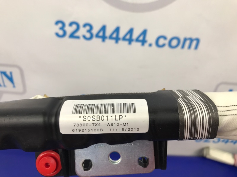 Подушка безопасности (штора) правая RDX 12-19 2012 Внедорожник 3.5