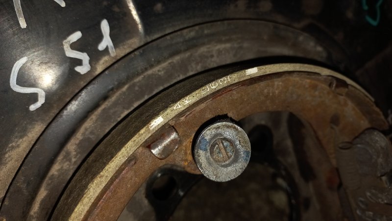 Тормозной механизм задний левый FX/QX70 S51 08-17 3.5