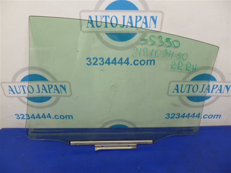 Стекло двери заднее правое LEXUS GS350 GS300 05-11 2007 Седан 3.5 68103-30680 Б/У