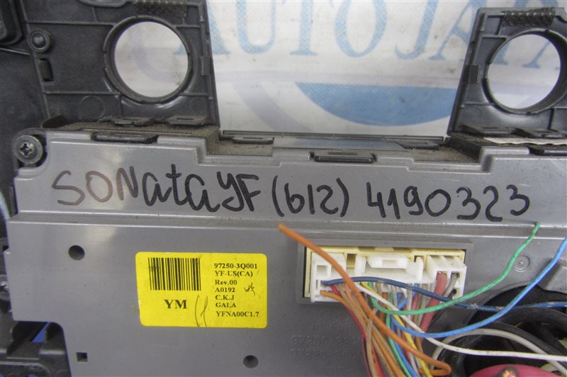 Блок управления печкой SONATA YF 10-14 2011 Седан 2.4